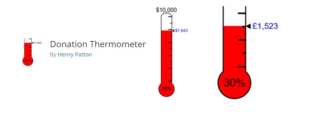 Donation Thermometer