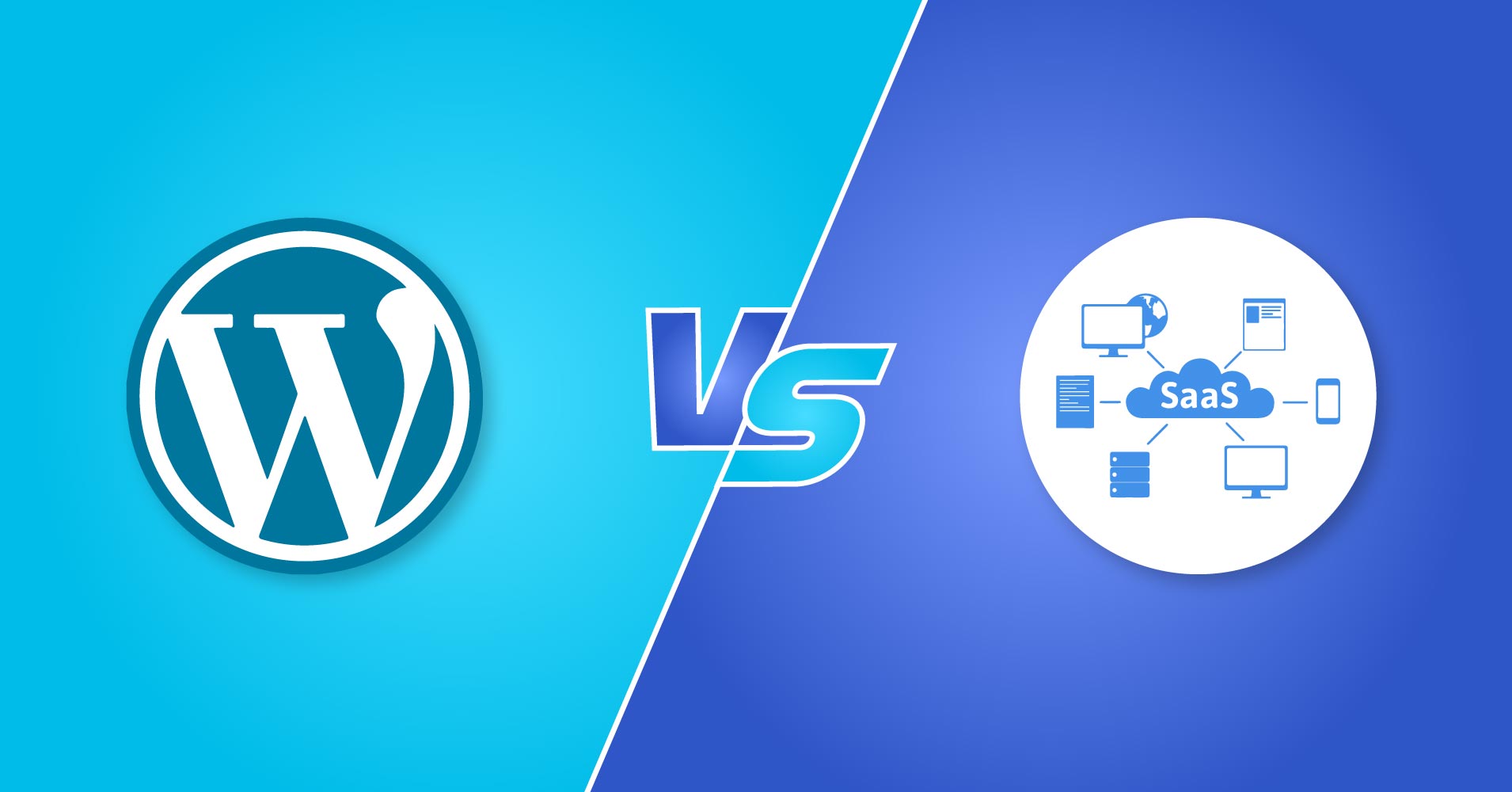 WordPress vs SaaS - Platform comparison