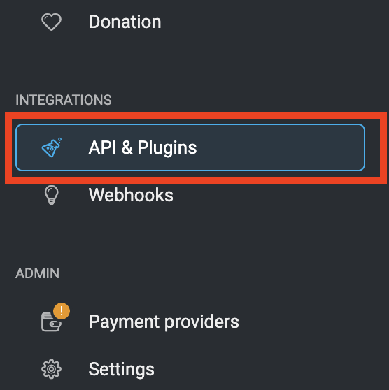 API and Plugins