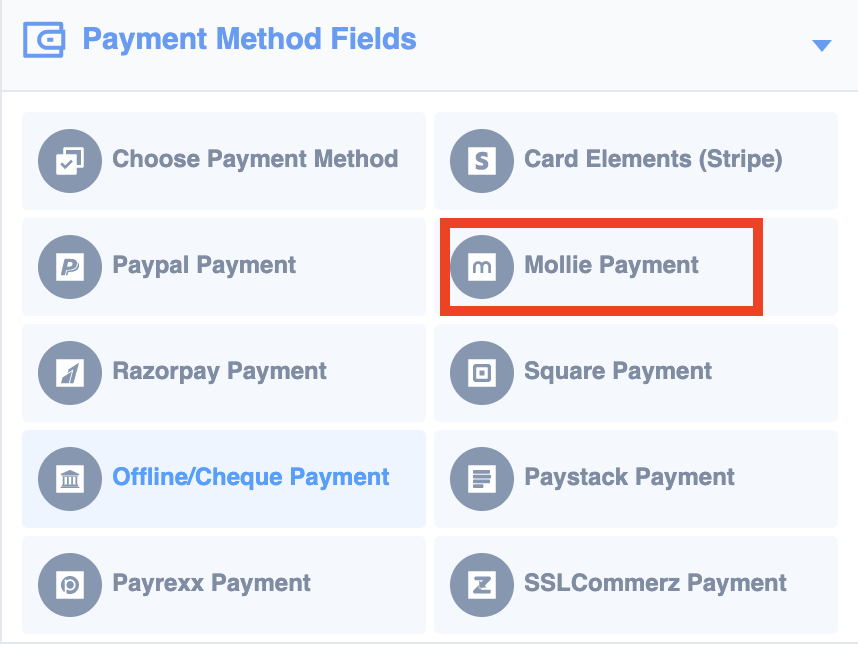 Mollie-payment-field