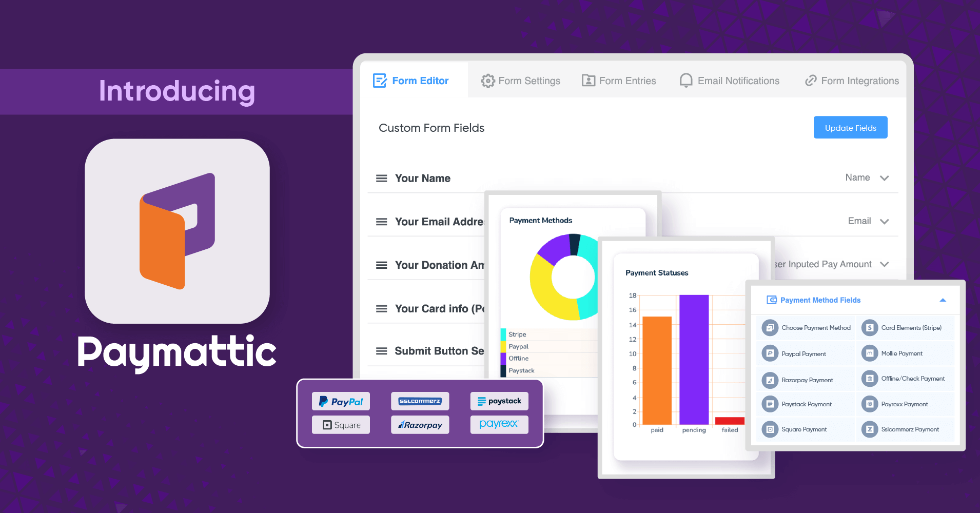 WPPayForm becomes Paymattic