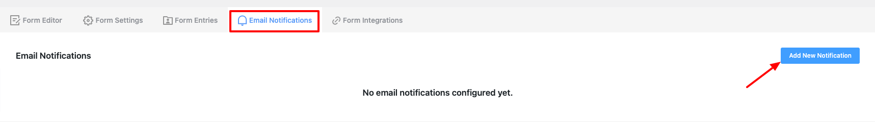 Email add Notification