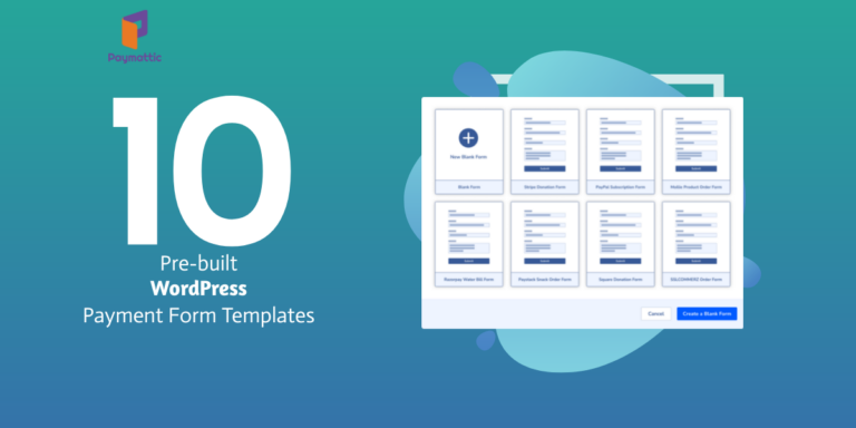 10 Ready to Use WordPress Payment Form Templates [2023]