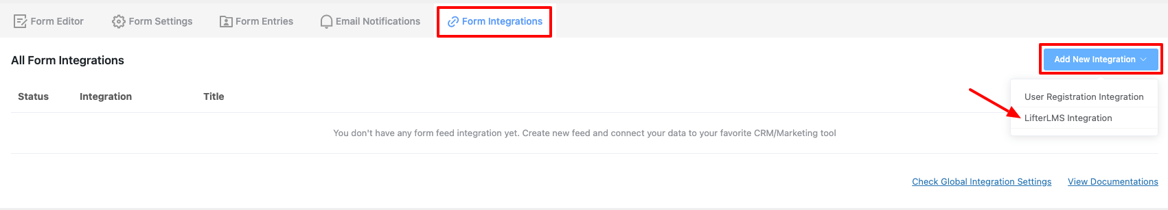 Add new integration