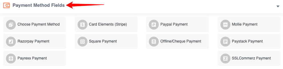 payment method