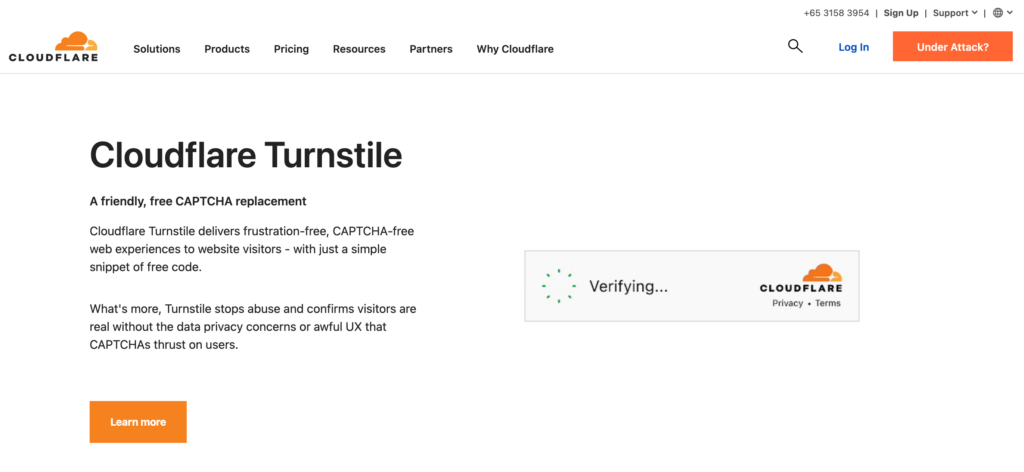 Cloudflare Turnstile Security