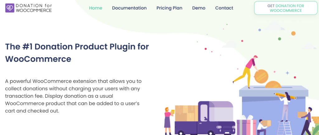donation for woocommerce