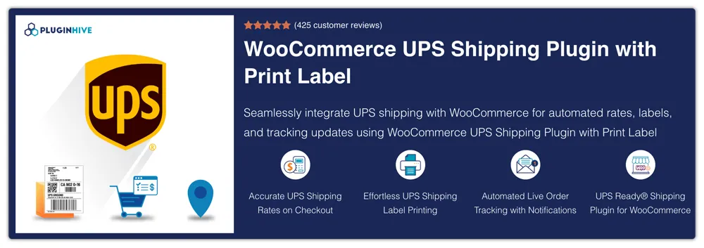 woocommerce UPS shipping plugin