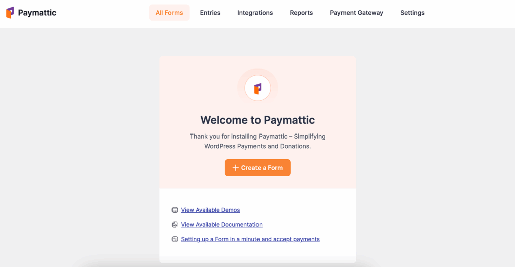 Paymattic onboarding