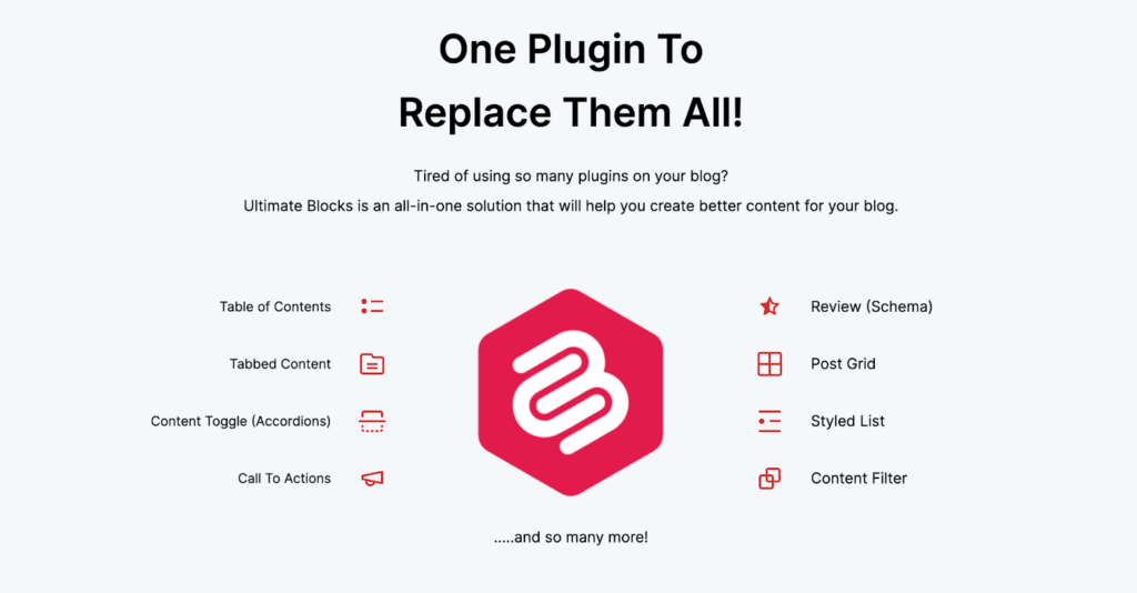 Ultimate Blocks - WordPress Plugin