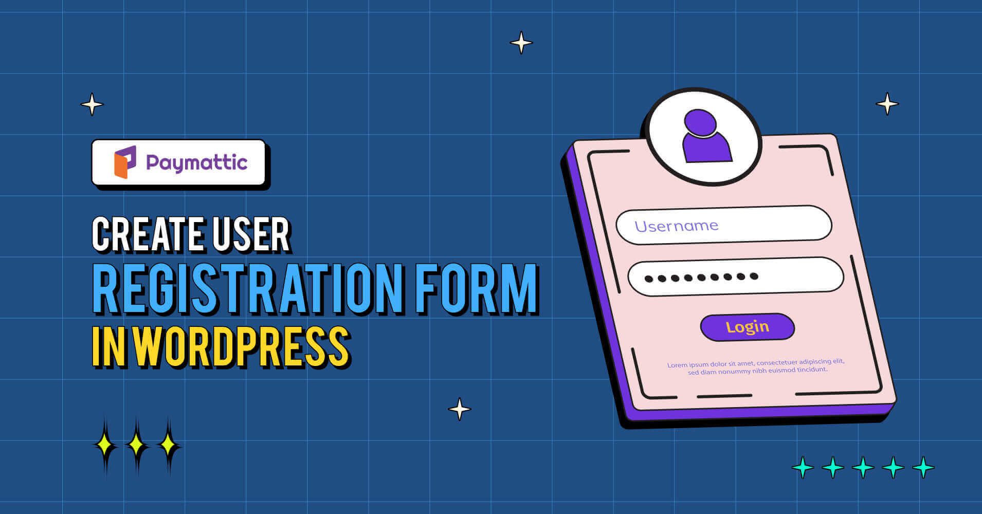 Create User Registration Form in WordPress