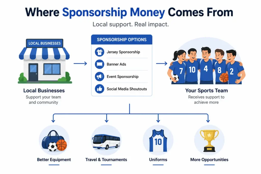 sponsorship fundraising ideas for youth sports