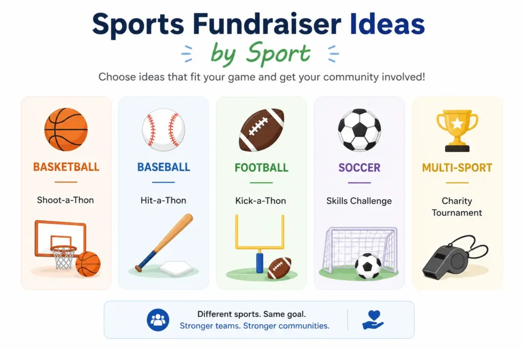 sports fundraising ideas