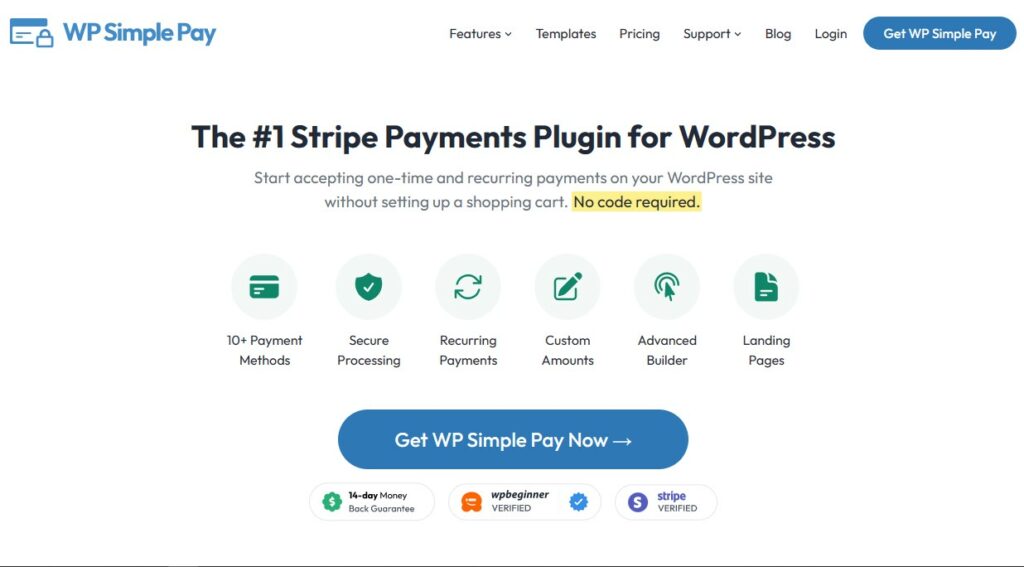 Wp simple pay