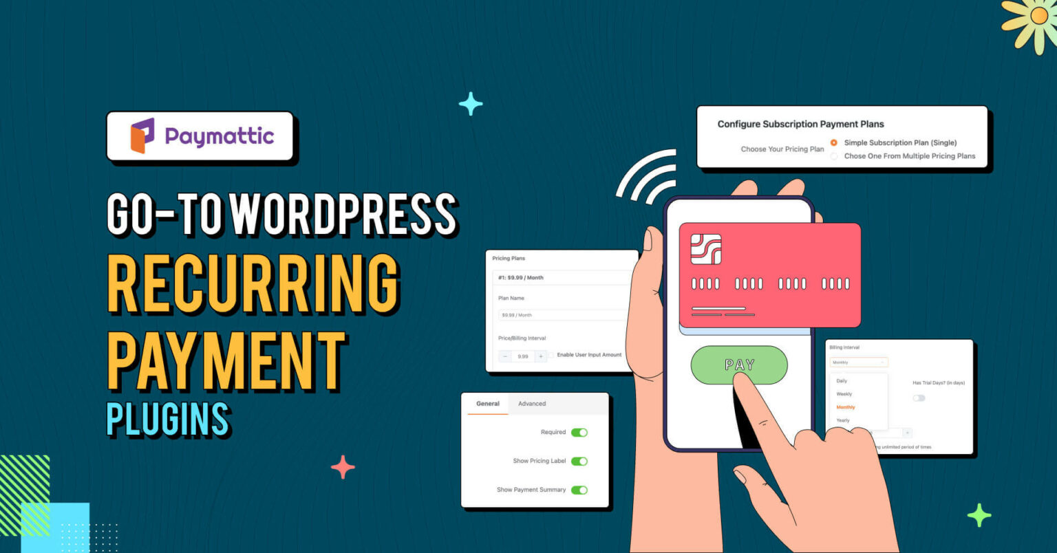6 Best WordPress Recurring Payment Plugins (Easy To Use)