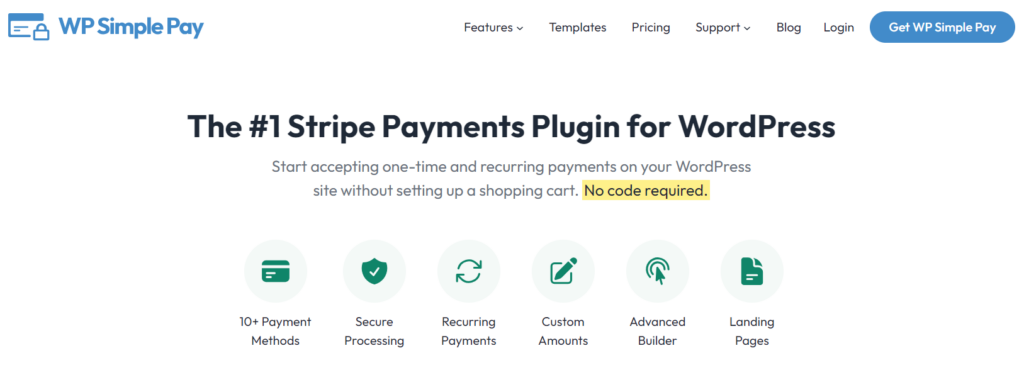 Wp SimplePay WordPress donation plugin