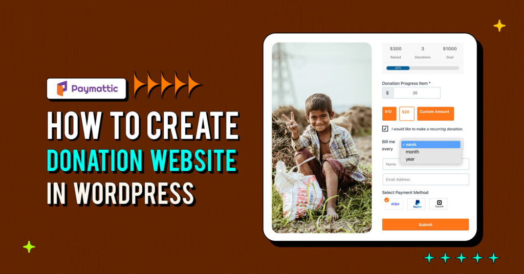 Create Donation Website in WordPress | Transform Your Passion into Action