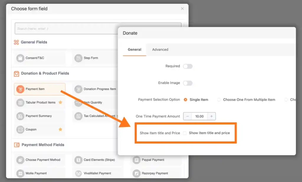 Paymattic plugin payment configuration