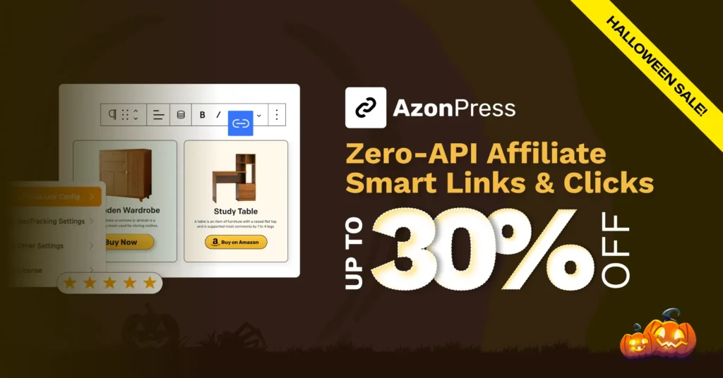 Azonpress halloween deal 2026