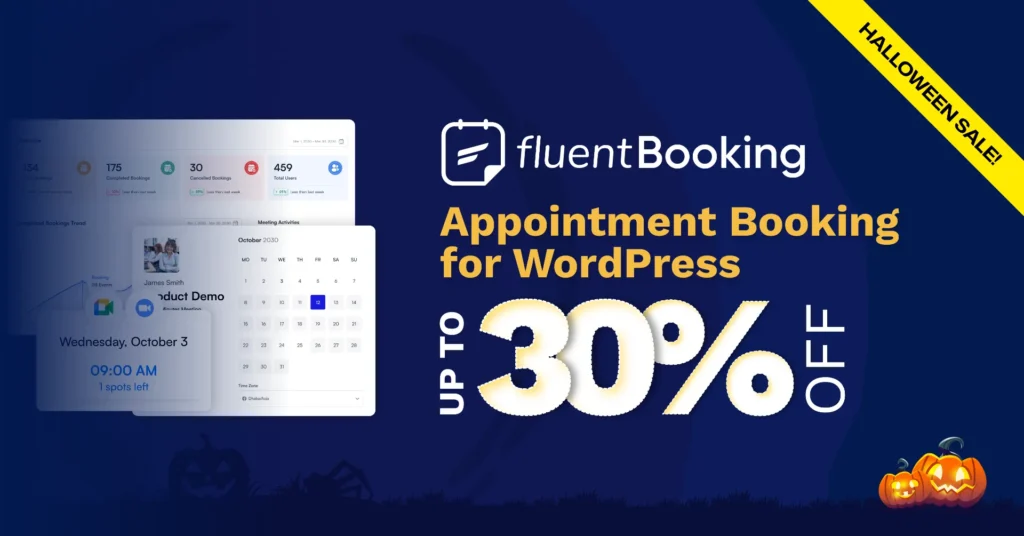 fluentbooking halloween 2026 