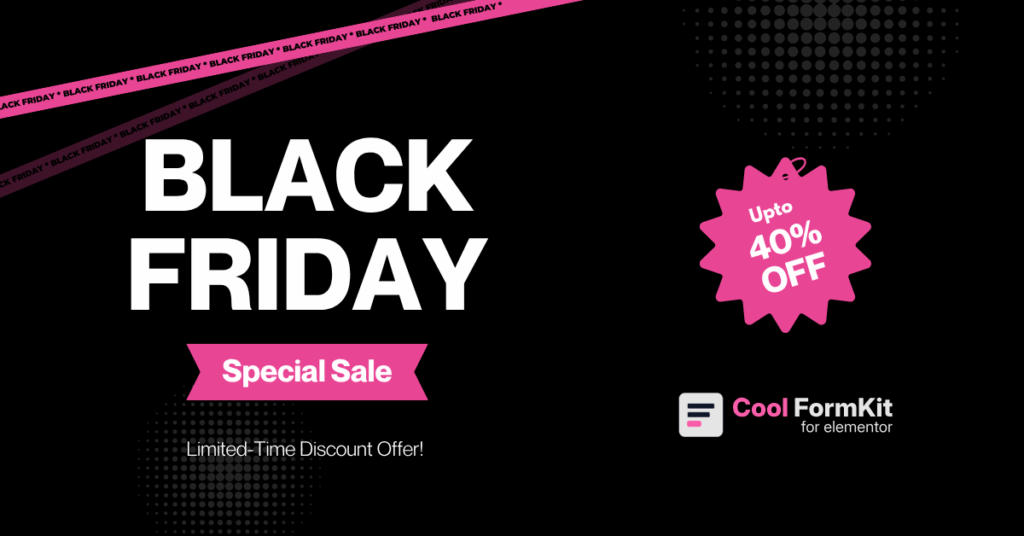 bfcm sale coolformkit image banner