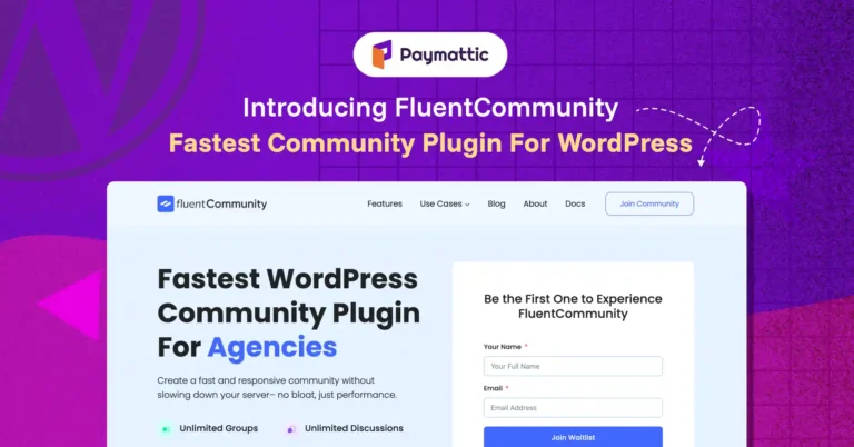 Introducing FluentCommunity
