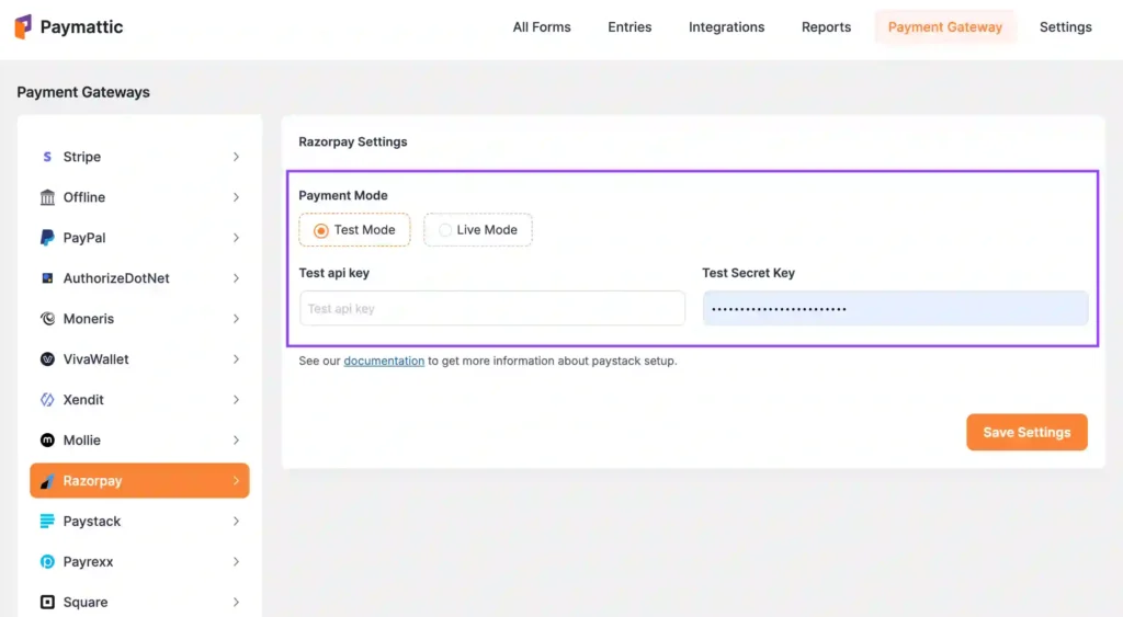 Razorpay payment gateway integration in WordPress