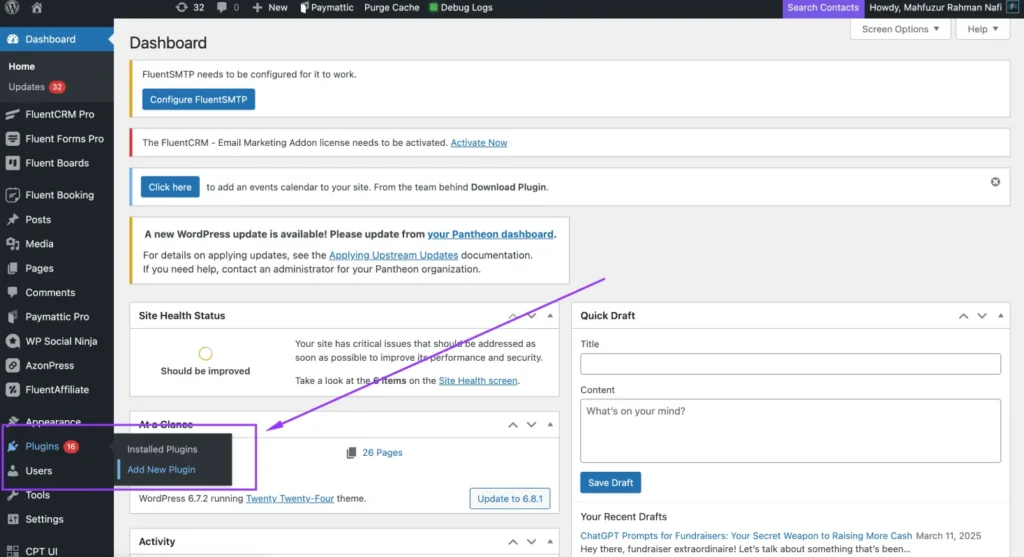 payment gateway integration with wordpress