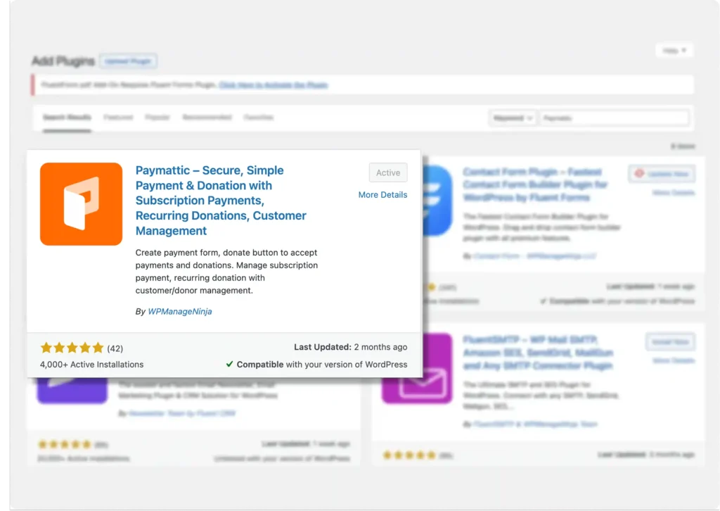 install paymattic free