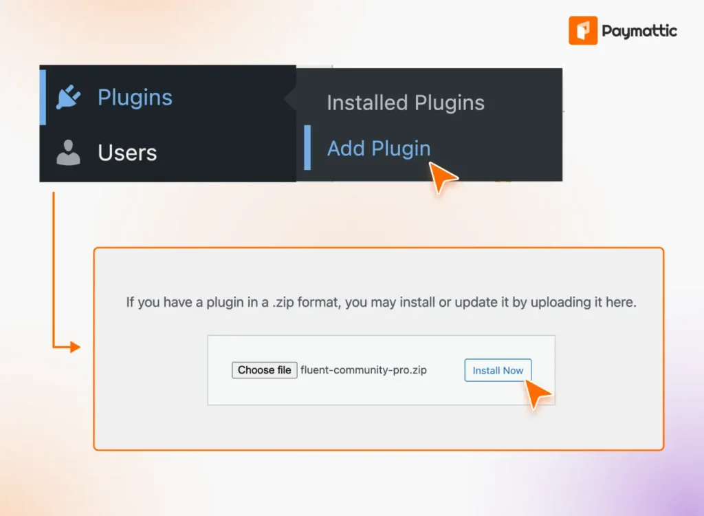 Installing Paymattic Pro and FluentCommunity Pro