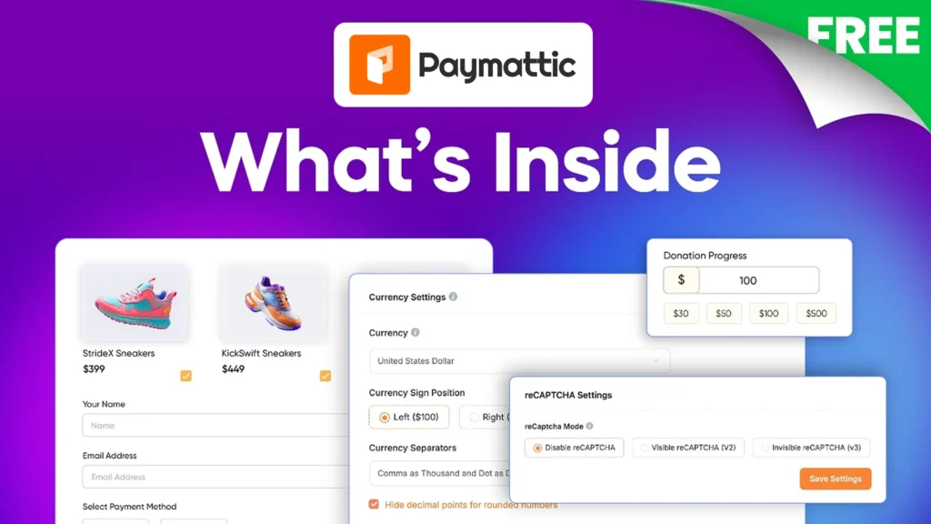 what's inside paymattic free