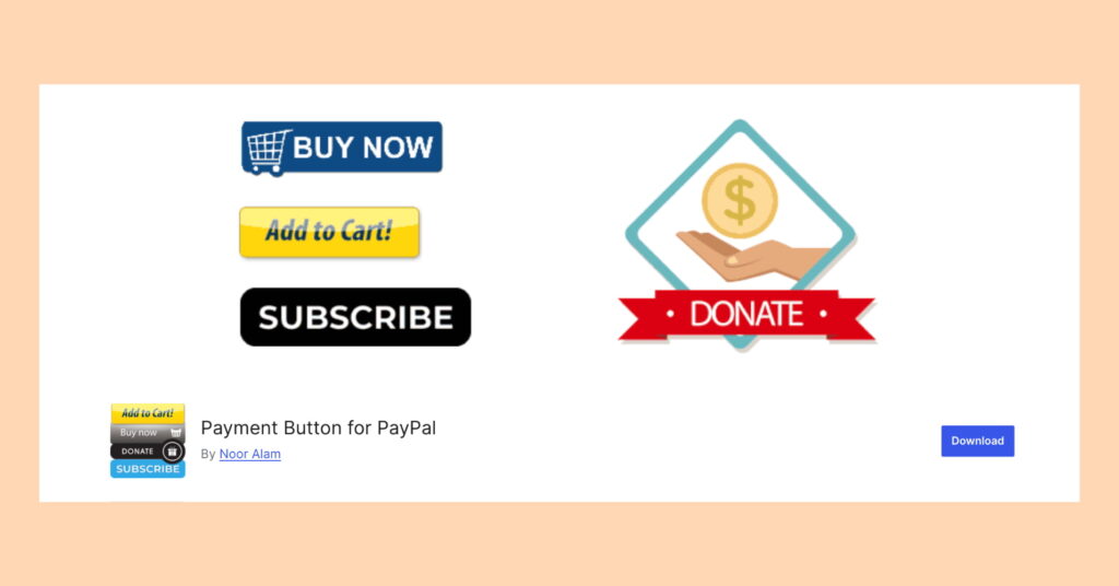 payment button for paypal
