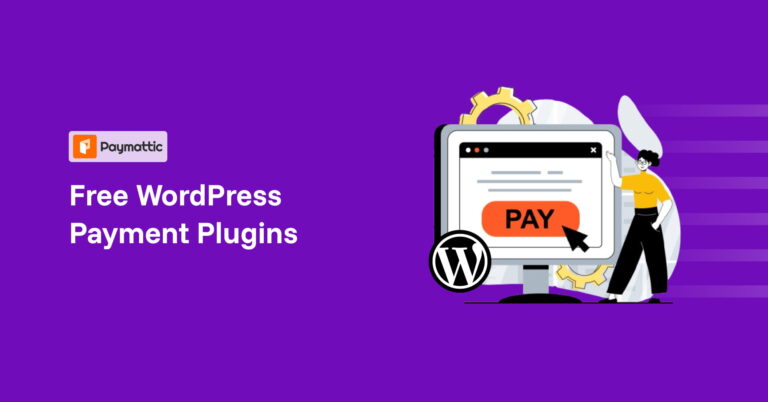 free wordpress payment plugin