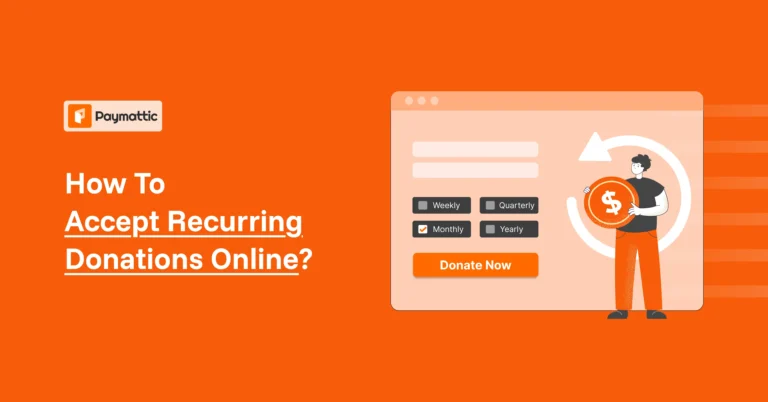 how to accept recurring donations online