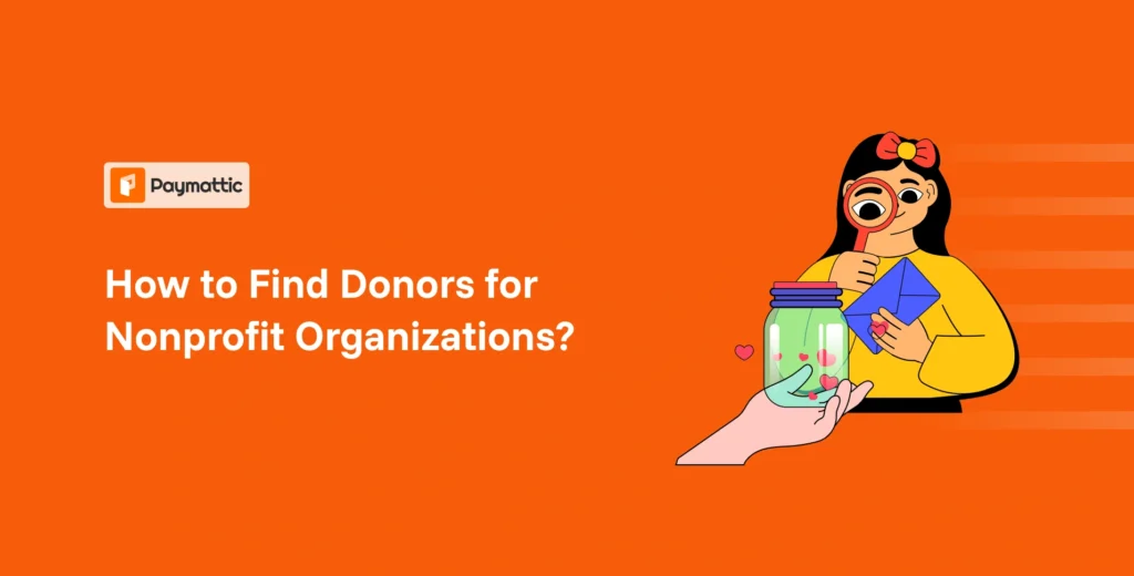 how to find donors