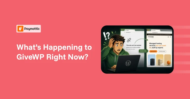 what’s happening to givewp right now