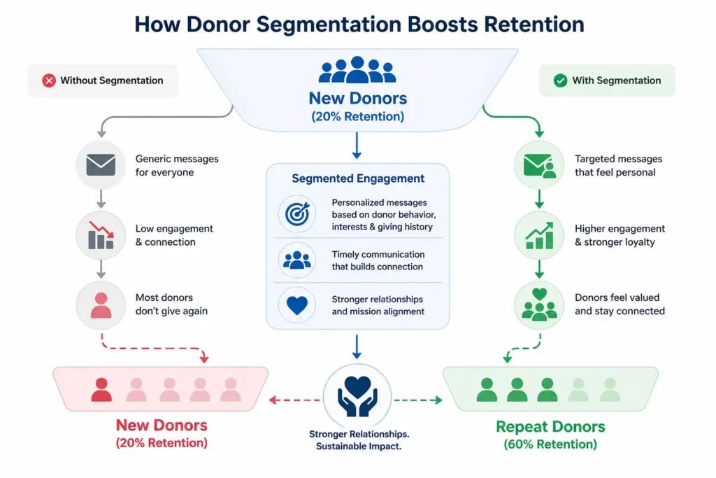 donor segmentation impact