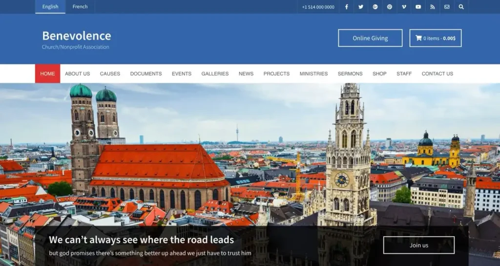 benevolence wordpress theme
