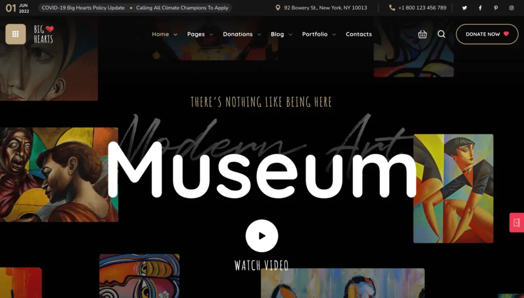 bighearts nonprofit wordpress theme