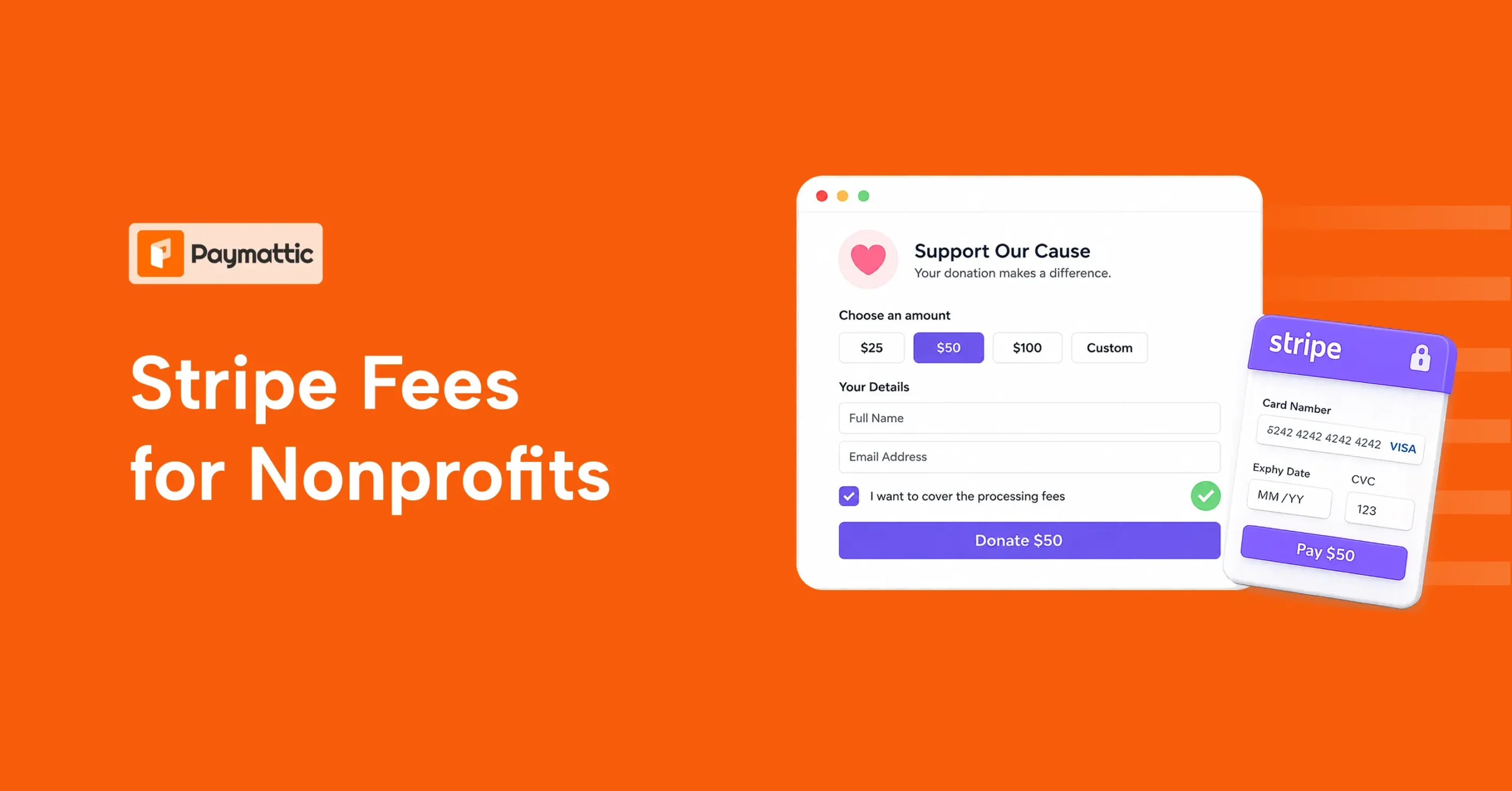 stripe fees for nonprofits